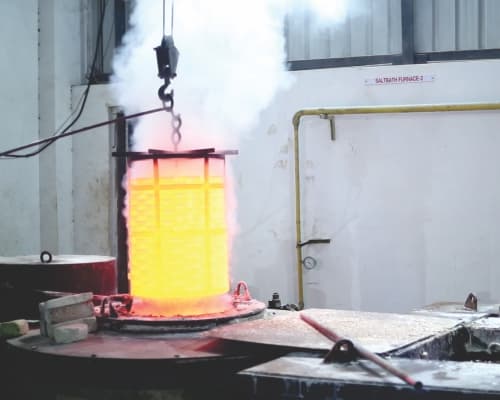 Heat Treatment Process — bearing manufacturing at the GBI plant in Rajkot