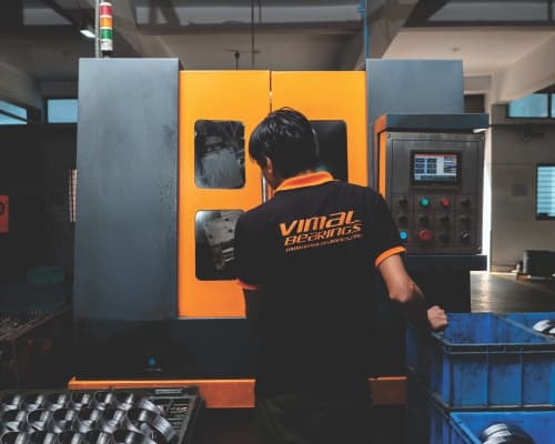 Super Finishing — bearing manufacturing at the GBI plant in Rajkot
